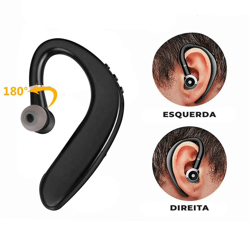 HeadMax Fone Bluetooth com Microfone