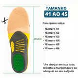 Palmilha Ortopédica ConfortLife© - Loja Galak