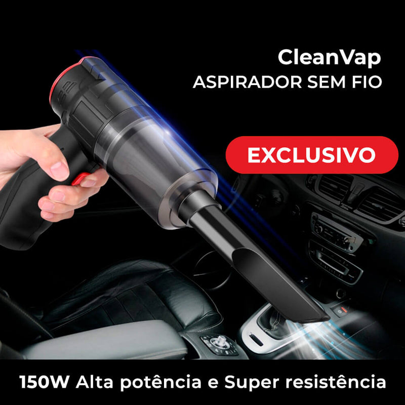 Aspirador de Pó Portátil 3 em 1 - CleanVap