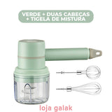 Batedeira - Mixer Elétrico e Portátil - Hand-Mixer Pro® 3 em 1